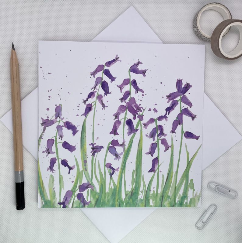 Bluebell Greetings Card